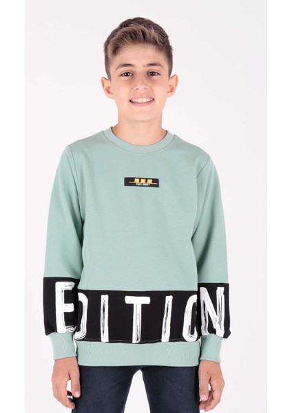 Erkek Çocuk Edition Baskılı Trend Sweatshirt AK15121 fiyatları