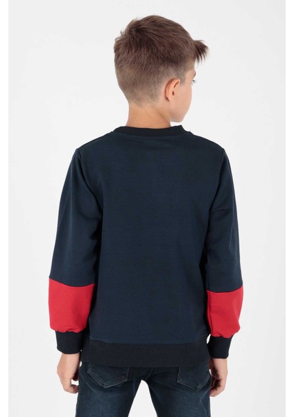 Erkek Çocuk Edition Baskılı Trend Sweatshirt AK15121