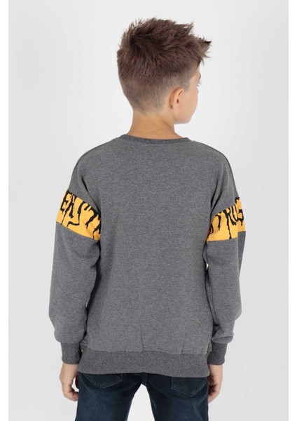 Erkek Çocuk Strong Baskılı Trend Sweatshirt AK15106 fiyatları