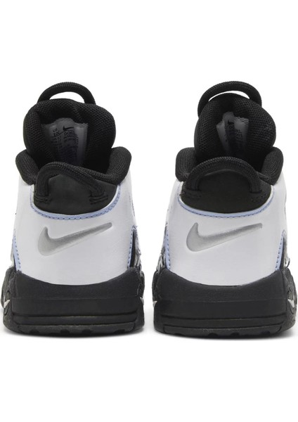 Uptempo Air More Leather Sneaker Hakiki Deri Bilekli Lastik Ipli Spor Ayakkabı Siyah fırsatları