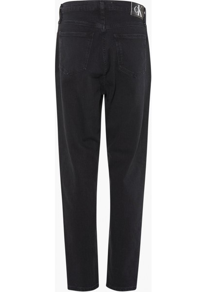 Kadın Dokuma Kumaş Normal Bel Düz Model Siyah Jeans J20J221659-1BY