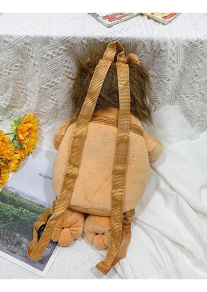 Aslan Peluş Yumşacık Sırt Çantasın 45 cm fiyatları