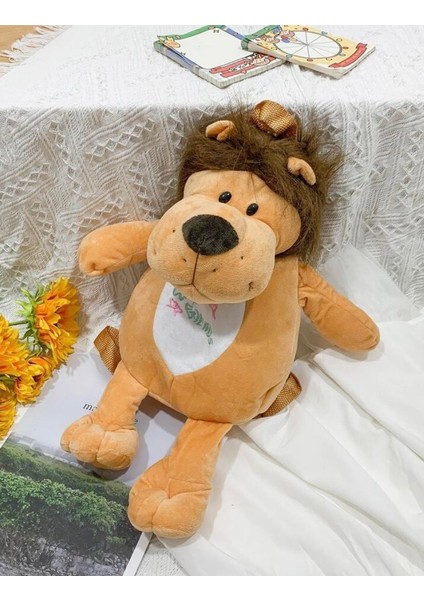 Aslan Peluş Yumşacık Sırt Çantasın 45 cm fırsatları