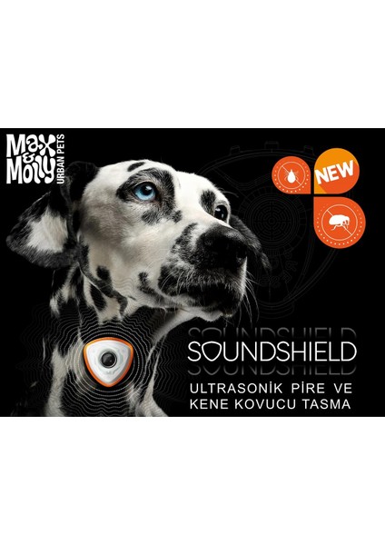 Soundshield Ultrasonik Pire ve Kene Kovucu Tasma