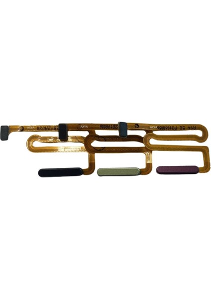 Samsung A14 Home Tuş Filmi Flexi A145F - Açık Yeşil