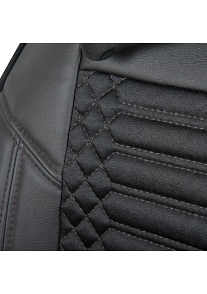 Ford Focus 4 Uyumlu Deri Oto Koltuk Kılıfı Ön/Arka 5li Set Live Seri Siyah indirimleri