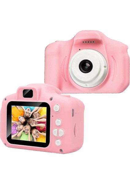 Dijital Fotoğraf Makinesi Çocuk Mini 1080P Hd Kamera Selfie