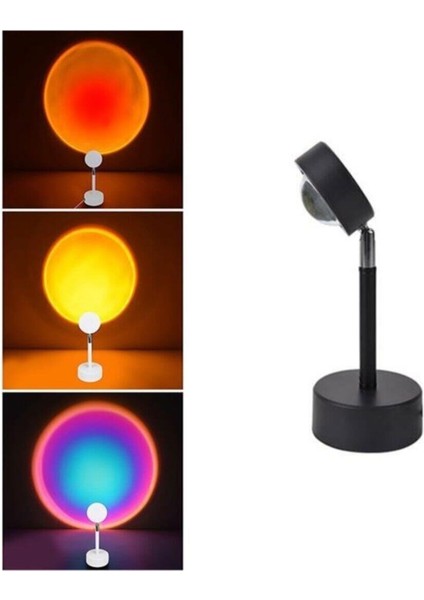 Gün Batımı Projektör Lambası Dekoratif Işık Sunset Lamp fiyatları