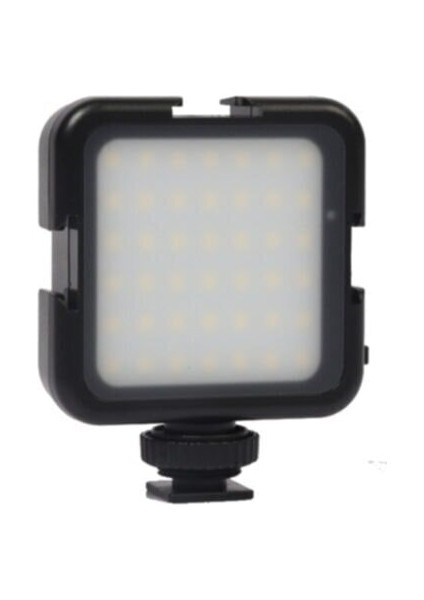 49 LED Dslr Makineler Için Şarjlı LED
