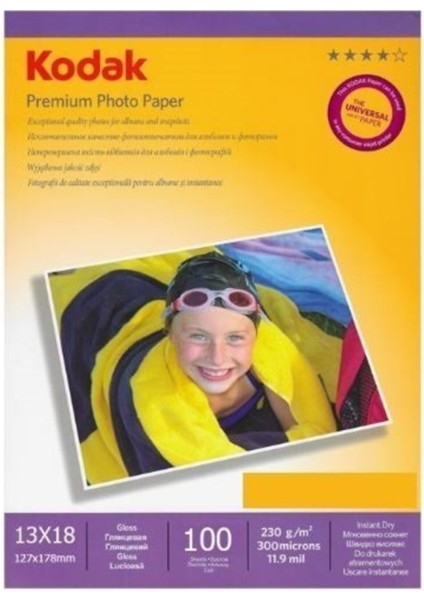 230 Gram 13X18 Premium Parlak Inkjet Fotoğraf Kağıdı