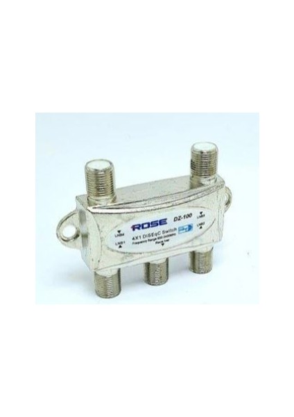 Rose DZ-100 4x1 Diseqc Switch Uydu Çoklayıcı Lnb Çoklayıcı