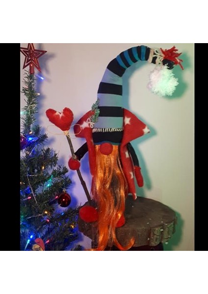 Kızıl Sakallı Şans Cücesi 60 cm