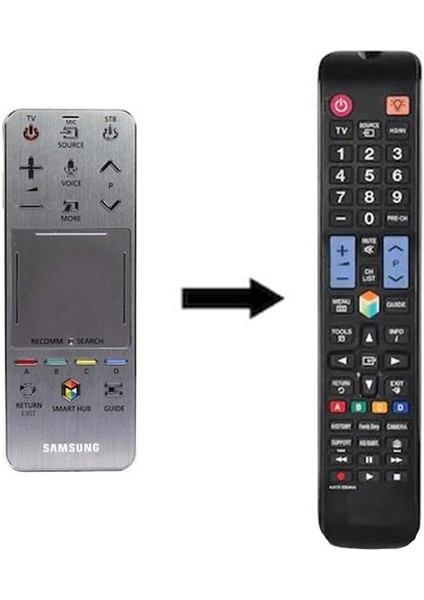 Weko Akıllı Kumanda AA59-00776A Yedek Kumandası