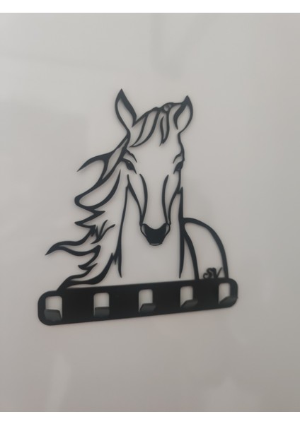 ( Horse - At ) Metal Askılık ,anahtarlık