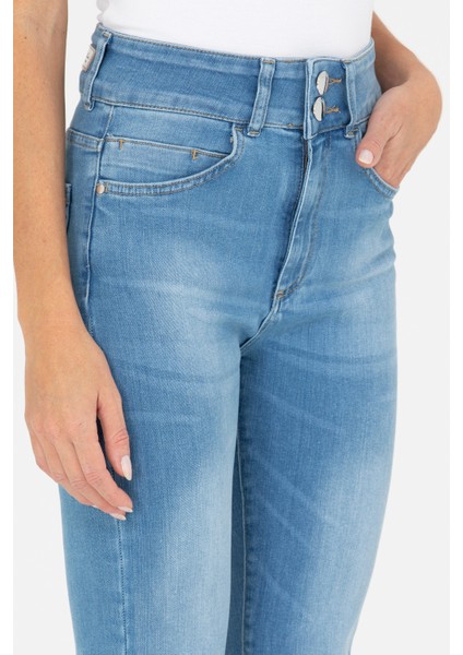 Kadın Mavi Pantolon (Jean) 50270320-DN0022 indirimleri