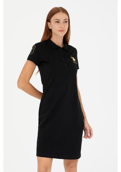 Kadın Siyah Örme Elbise 50262696-VR046 fırsatları