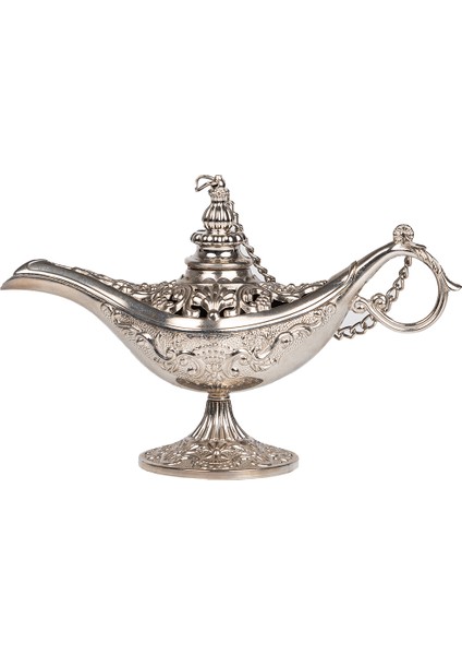 Dmt Copper Home Dmt Gaziantep Bakır Buhardanlık-Tütsülük Sihirli Lamba Alaattin Yükseklik 12 cm