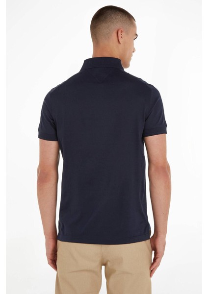 Erkek Pamuklu Polo Yakalı Düğme Kapamalı Kısa Kollu Lacivert Polo Yaka T-Shirt Mw0Mw31545-Dw5 fiyatları