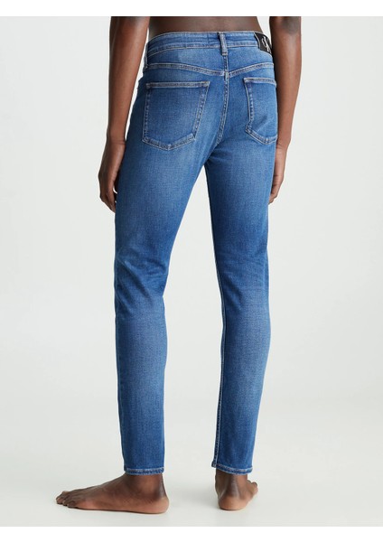 Erkek Denim Slim Fit Yüksek Bel Günlük Kullanım Mavi Jeans J30J323691-1BJ fiyatları