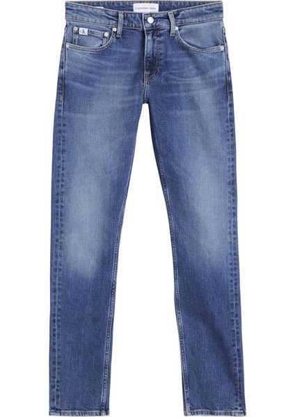 Erkek Vintage Alçak Bel Logolu Fermuarlı Mavi Jeans J30J323859-1A4 fiyatları