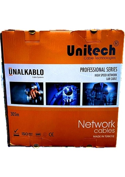 Unitech Cat6 1000MBPS Ethernet Kablosu