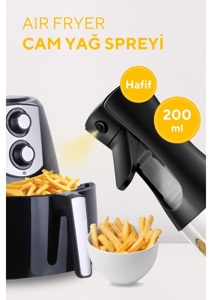 Airfryer Cam Sprey Yağdanlık Lspr-01 fırsatları