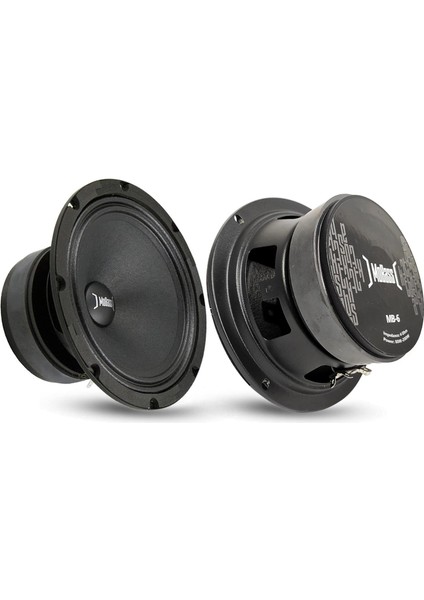 Mobass Mb-6 6" 4 Ohm 80 Watt - 200 Watt 16 cm Mıdrange