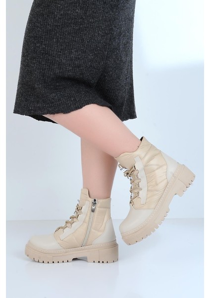 23-Pstl Ayışığı Kadın Postal Düz Bot fiyatları