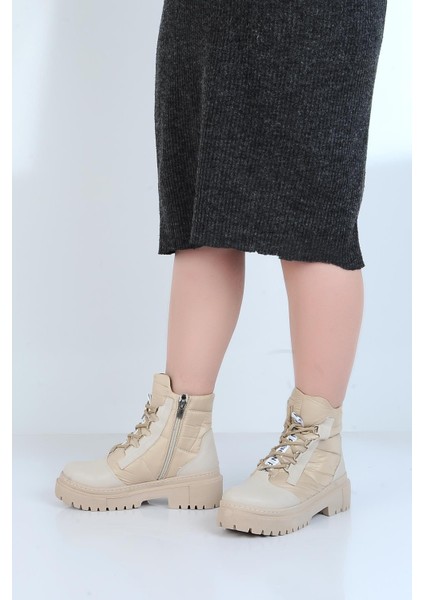 23-Pstl Ayışığı Kadın Postal Düz Bot modelleri