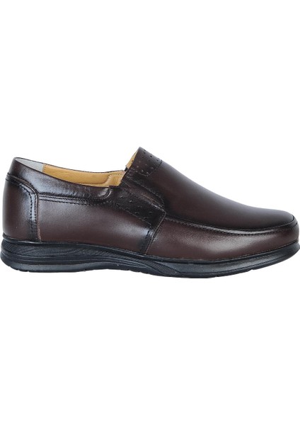 Mk-38 Işık Kahve Deri Erkek Casual Ayakkabı