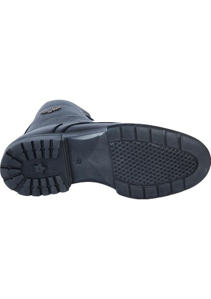 240009 Siyah Deri Erkek Bot modelleri