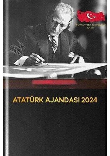 H 2024 Atatürk Ajandası - Her Güne Atatürk