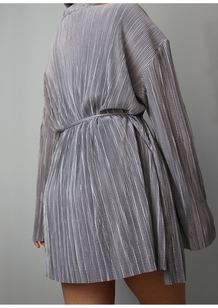 Piliseli Kimono Şort Takım modelleri