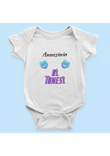 Annesinin Bi Tanesi Yazılı Bebek Body Zıbın Giyim fiyatları