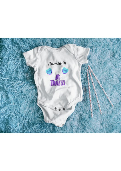 Annesinin Bi Tanesi Yazılı Bebek Body Zıbın Giyim modelleri