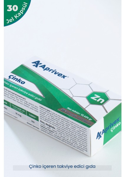 Çinko 30 Yumuşak Jel Kapsül