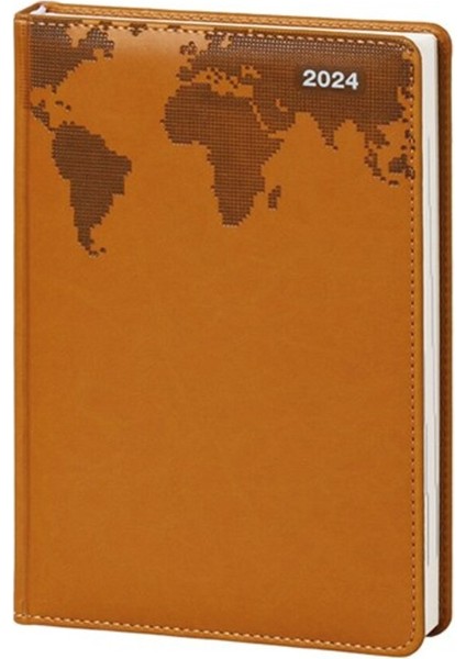 2024 Dünya-The World Termo Deri Ajanda