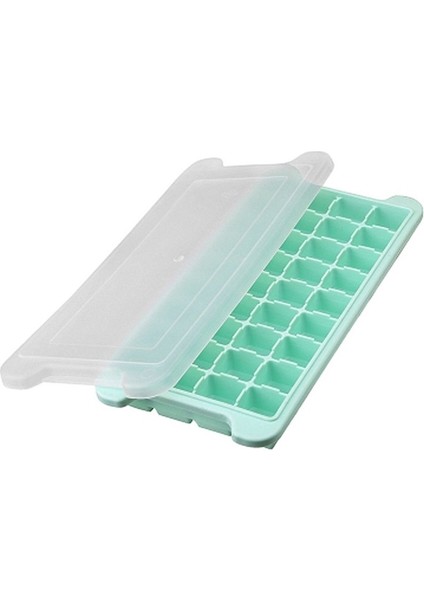 36 Izgaralar Silikon Buz Tepsisi Kapaklı Gıda Sınıfı Silikon Buz Kutusu Ev Dıy Ice Cube Popsicle Kalıp (Yurt Dışından)
