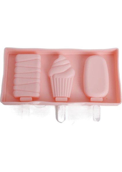 Silikon El Yapımı Dondurma Kalıbı Gıda Sınıfı Fabrika Kaynağı Silikon Kalıp Yaratıcı Karikatür Popsicle Silikon Kalıp (Yurt Dışından)