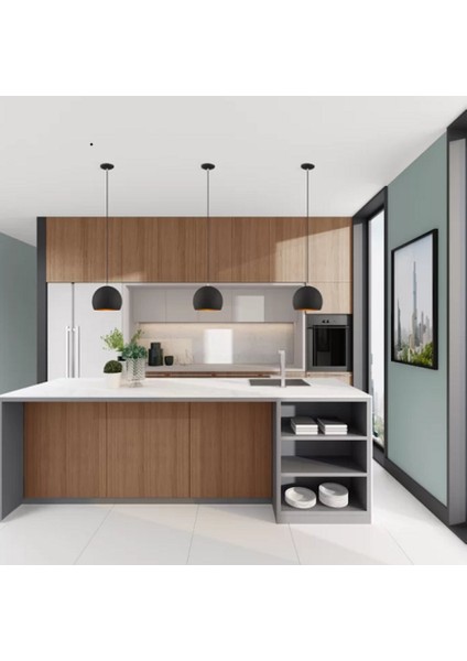 Retro1,vintage1,rustik1 1XE27 Siyah Tekli Metal Sarkıt Avize ÇAP:20CM NOT:1ADET Fiyatıdır