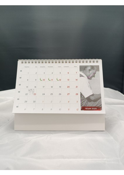 2024 Atatürk Masa Takvimi