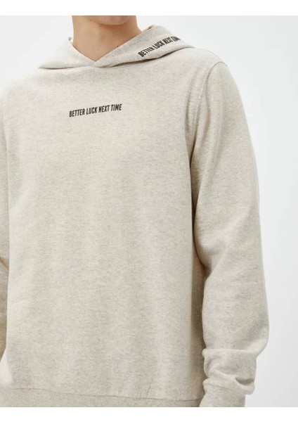 4WAM70125MK Koton Erkek Sweat Gri indirimleri