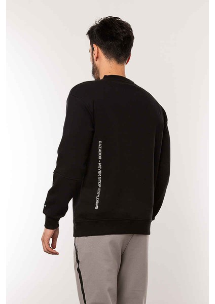 5082 Cazador Erkek Sweat Siyah