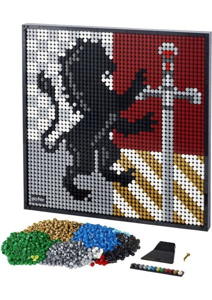 31201 LEGO Harry Potter Hogwarts Crests, 4249 Parça +18 Yaş Özel Ürün