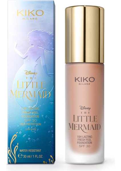 Fondöten - Disney - The Little Mermaid 10H Lasting Fresh Feel Foundation Spf 30-10 Cocoa