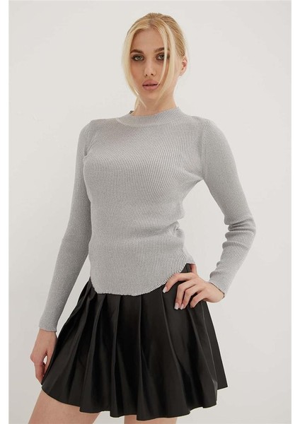 23K0577K2 Fashion Friends Kadın Bluz Gümüş modelleri