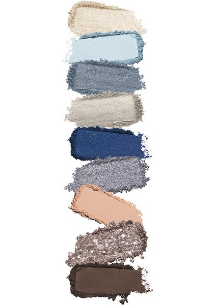 Göz Farı Paleti-New Glamour Multi Finish Eyeshadow Palette -05 Blue Variations -Yüksek Pigmentli fiyatları