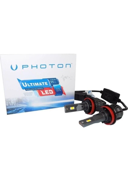 Arisar Photon Ultimate H1 LED Headlıght 9500 Lumens 5 Plus