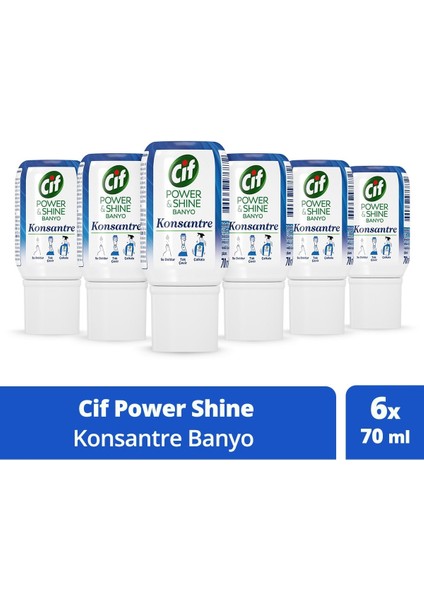 Power And Shine Konsantre Kapsül Banyo Temizleyici 10KAT Konsantre Kireç ve Sabun Leklelerini Sö