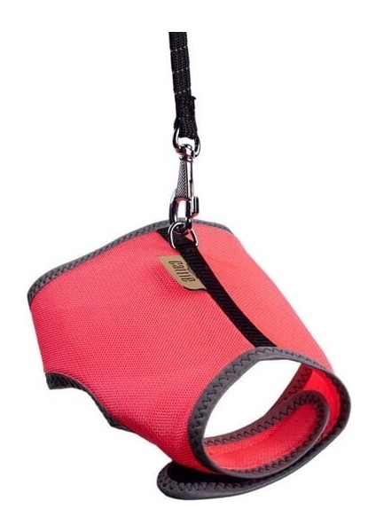 Havalı Dokuma Kedi Göğüs ve Gezdirme Takımı Small Pembe 1 x 20 x 30 cm